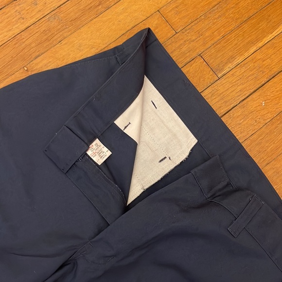 Dickies Men’s Original 874 Work Pants Navy - Picture 2 of 2